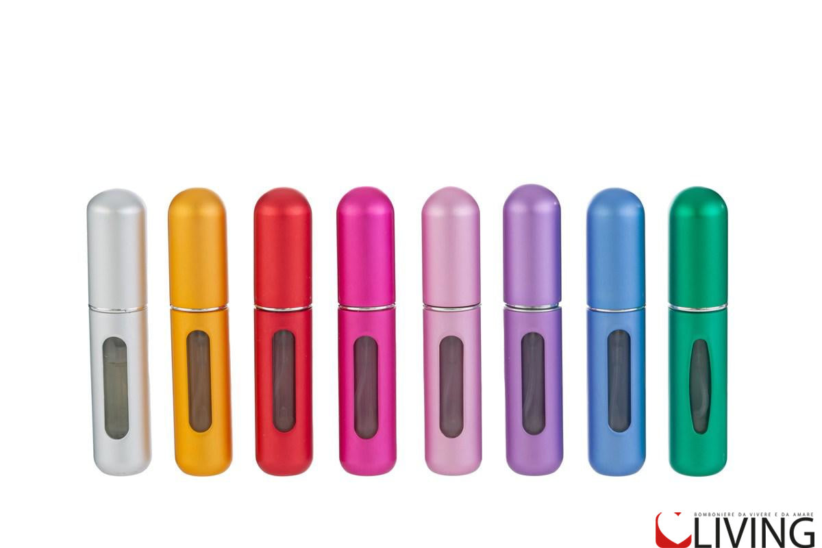 bomboniera portaprofumo colori assortiti spray 5 ml
