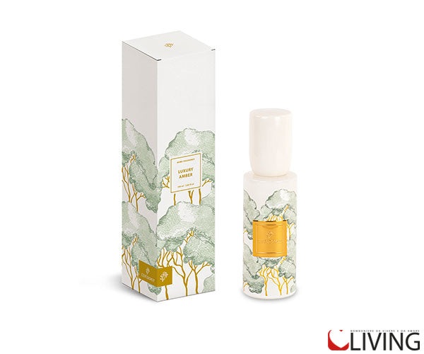 bomboniera profumo spray linea intrecci verde