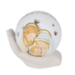 raggio icona sacra famiglia luce led