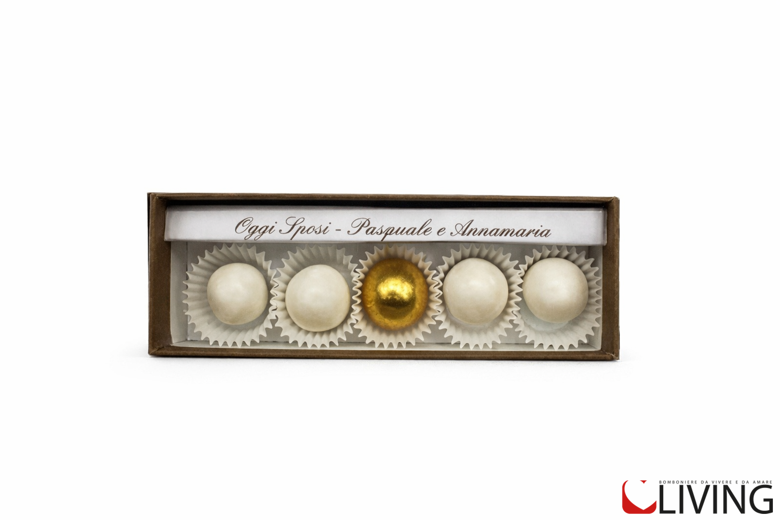 bomboniera scatola rigida personalizzabile 13x4,5x3