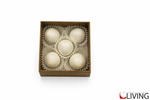 bomboniera scatola personalizzabile rigida 6x6x3