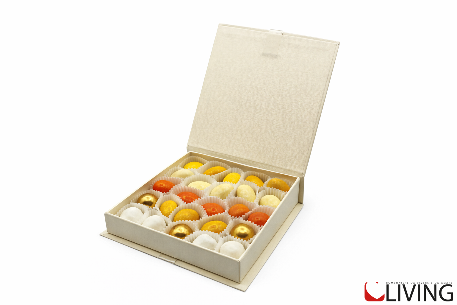 bomboniera scatola libro rigida personalizzabile 12x12x2
