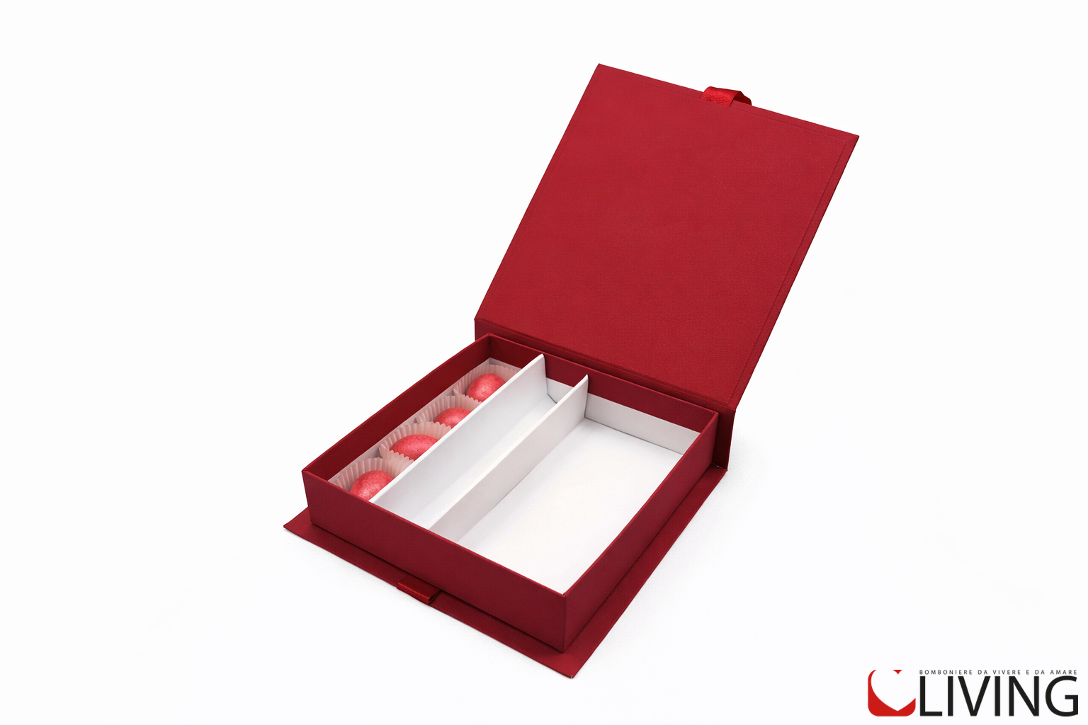 bomboniera scatola libro rigida personalizzabile 12x12x3