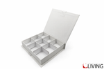bomboniera scatola libro rigida personalizzabile 15x15x3