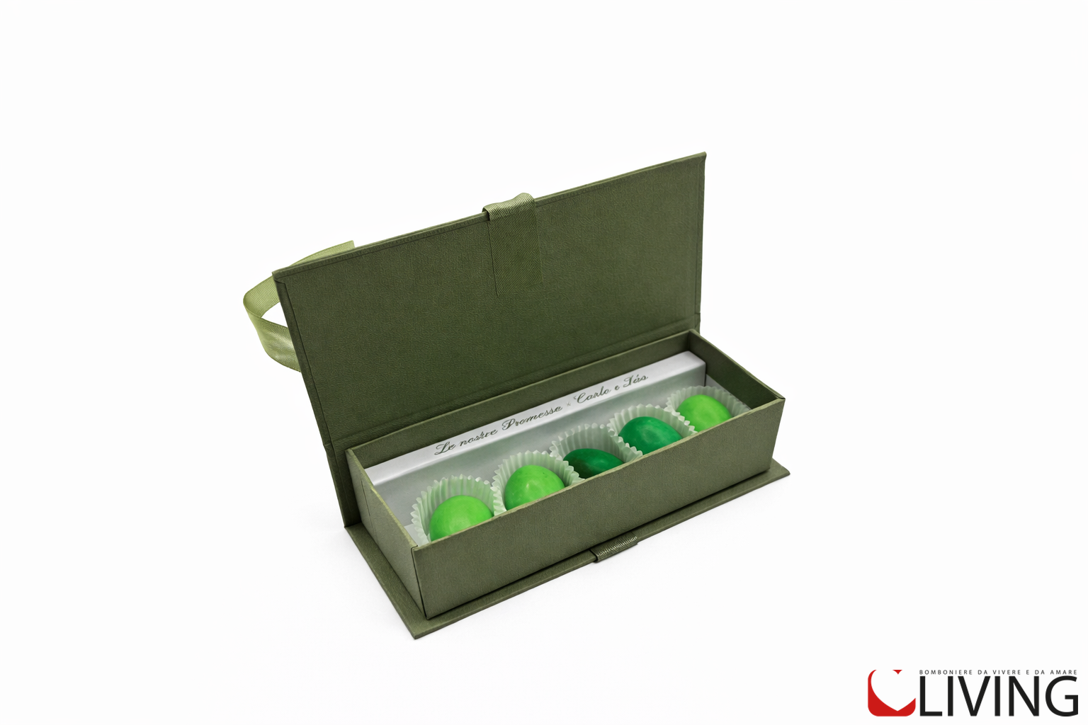 bomboniera scatola rigida personalizzabile 13x4,5x3