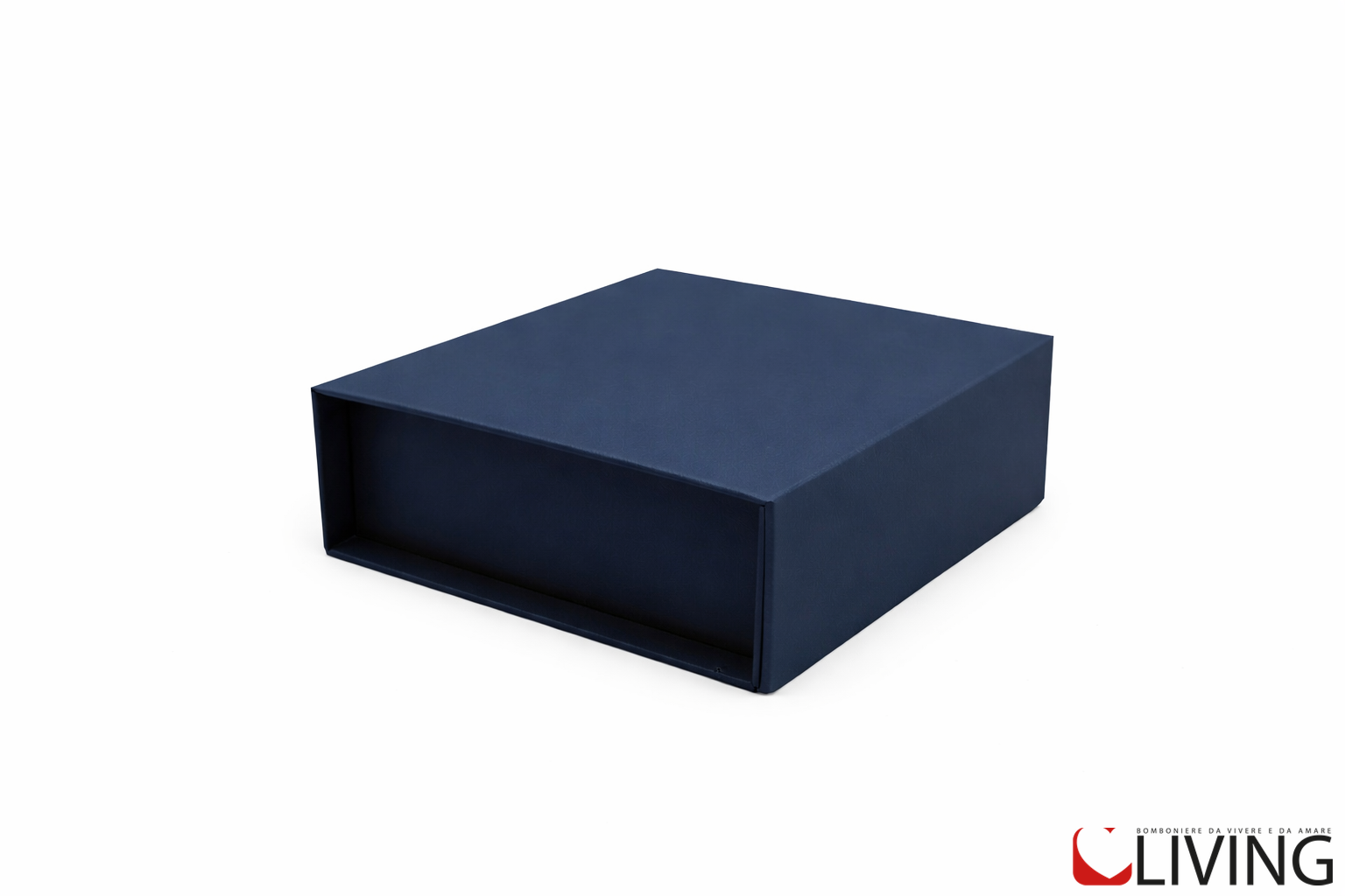 bomboniera scatola rigida chiusura calamita personalizzabile 10x10x4