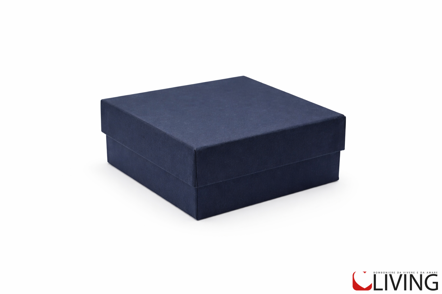 bomboniera scatola personalizzabile rigida 10x10x4 con scomparti