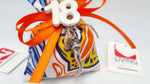 Sacchetto 18 anni con charm corno dea bendata