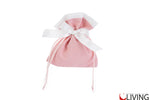 sacchetto portaconfetti cotone rosa