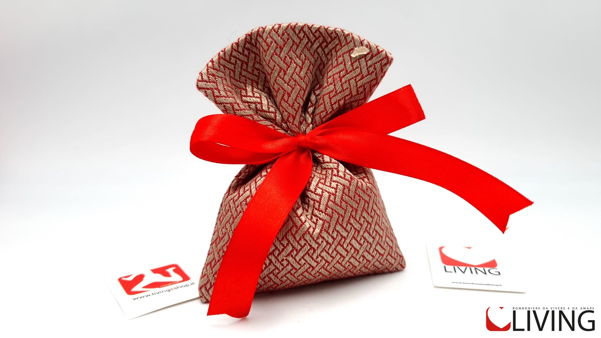 sacchetto grande linea “red gold collection”
