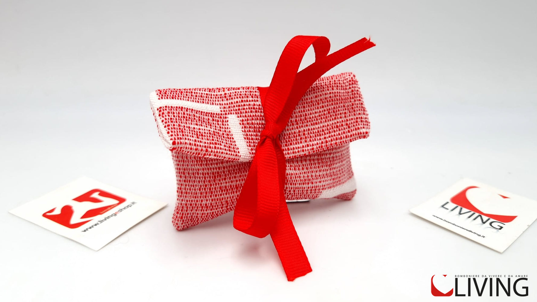 sacchetto mini busta lettere linea “red edge”