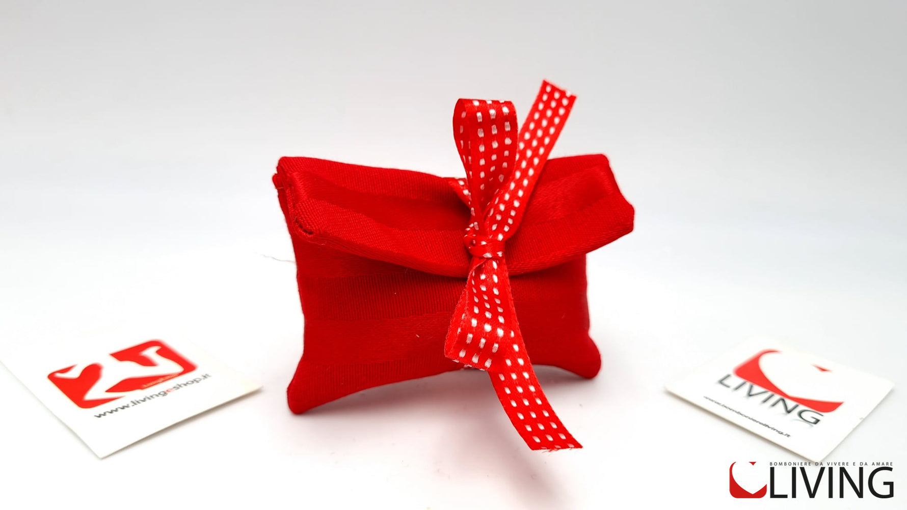 sacchetto mini busta linea “red ribbon”