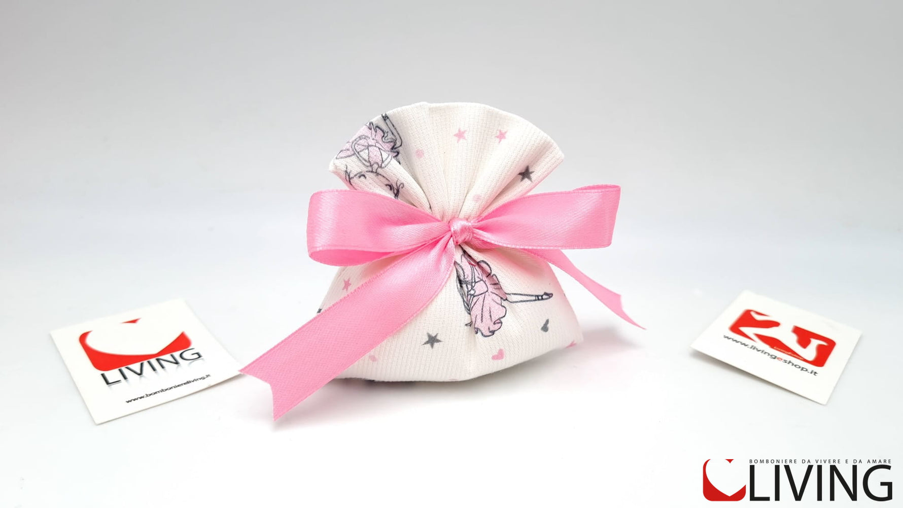 sacchetto mini stampa ballerine