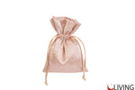 sacchetto portaconfetti raso diamond beige