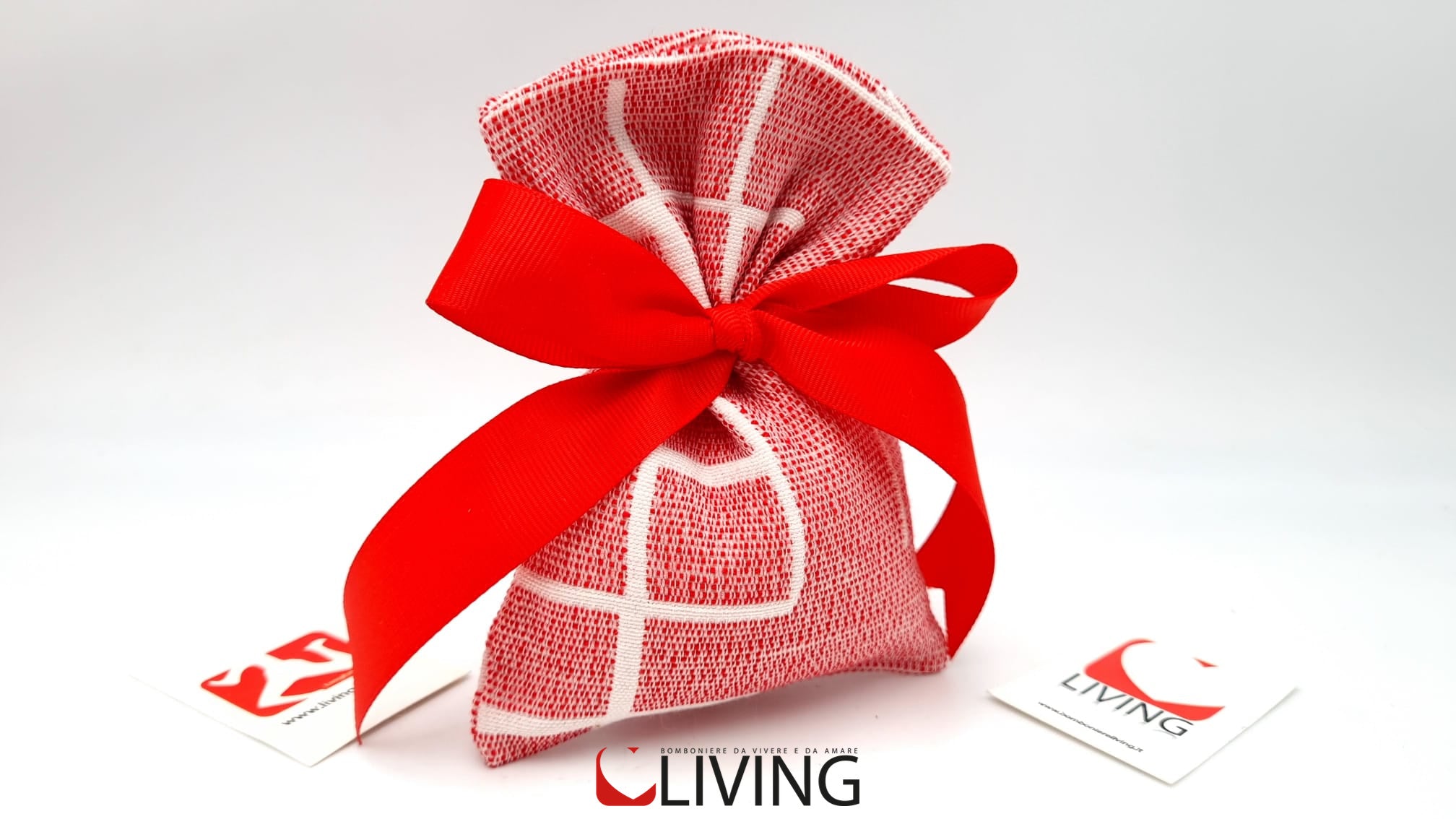 sacchetto rosso retto linea “red edge”