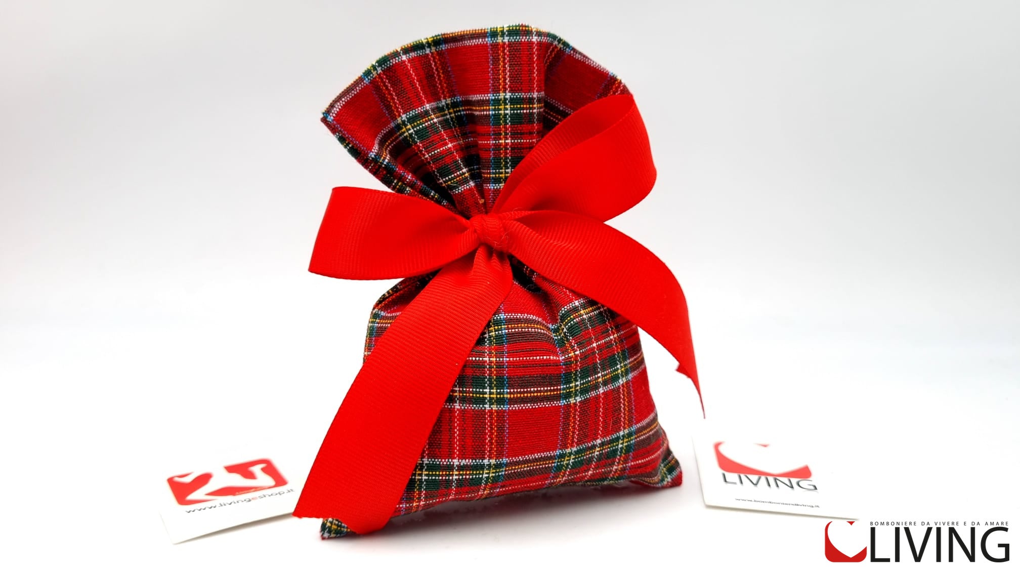 sacchetto retto linea "tartan delle highlands"