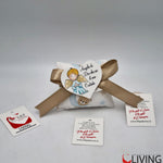 bomboniera linea solidale lilt living sacchetto con angelo bimbo