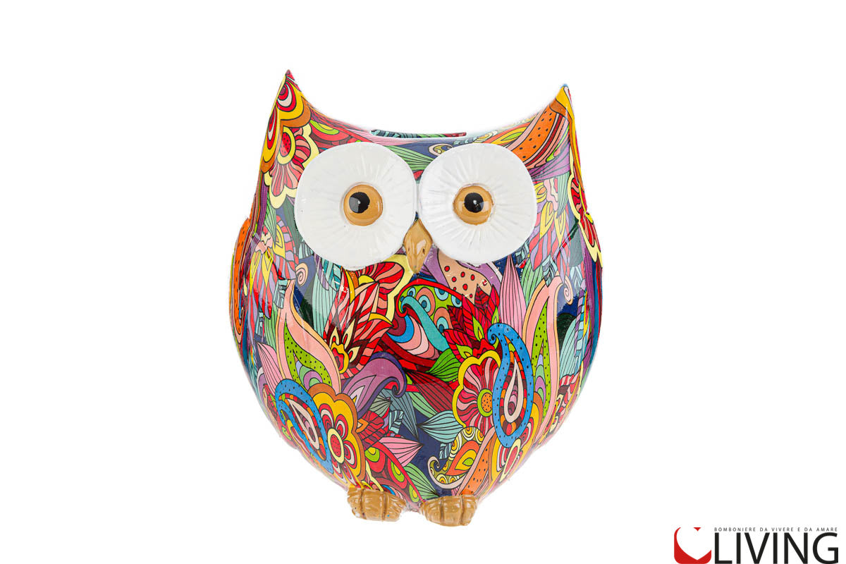 bomboniera salvadanaio rana multicolor reale