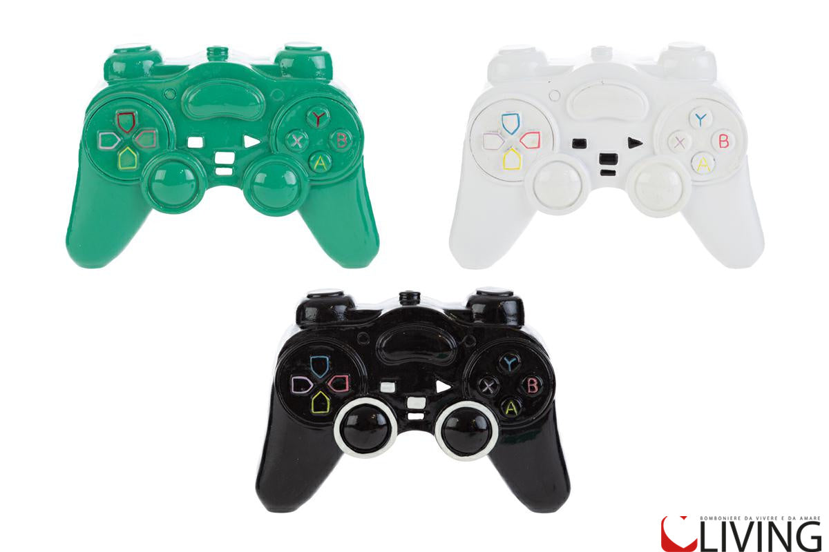 bomboniera salvadanaio joystick resina