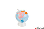 bomboniera salvadanaio mappamondo ceramica colorata