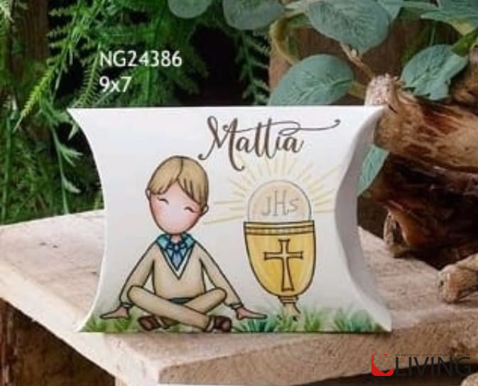 scatolina bimbo comunione personalizzabile linea incanto