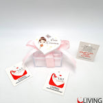 bomboniera linea solidale lilt living scatolina con magnete bimba comunione