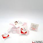 bomboniera linea solidale lilt living scatolina con magnete bimba comunione