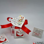 bomboniera linea solidale lilt living scatolina con magnete piccolo principe