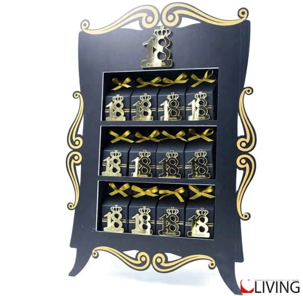 scatoline personalizzabili magneti 18° oro