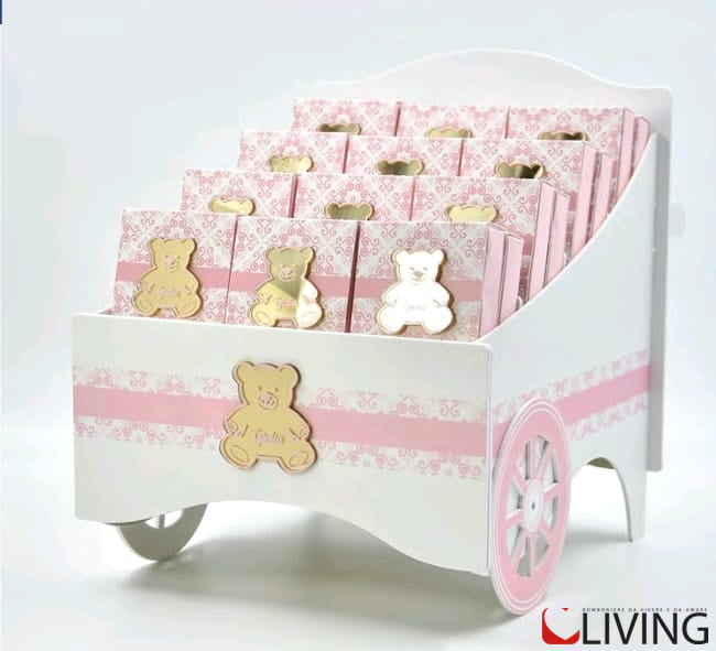 scatoline personalizzabili magneti orsetto rosa