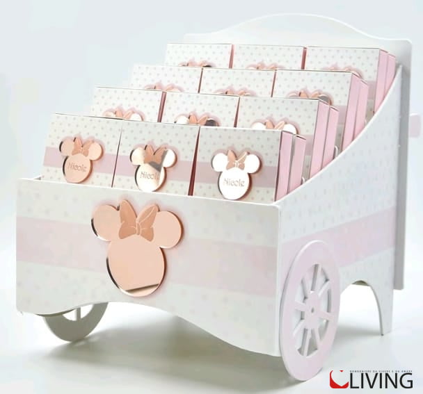 scatoline personalizzabili magneti sagoma minnie