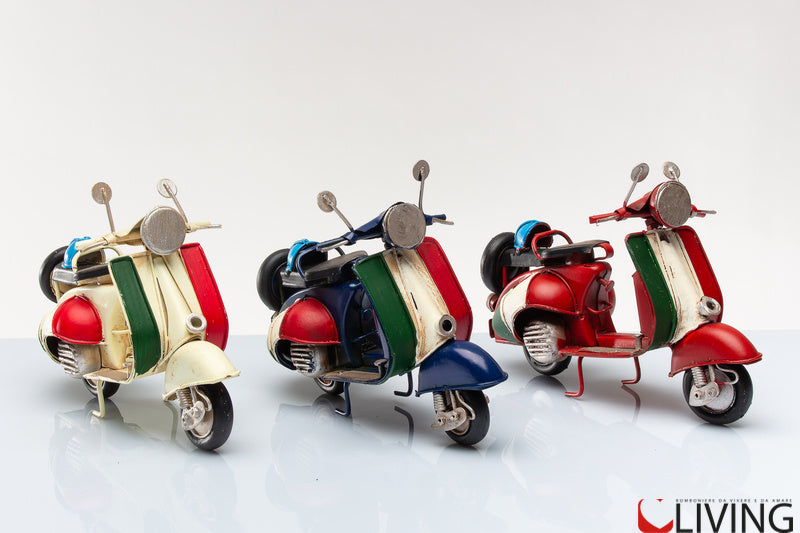 bomboniera scooter italia metallo vintage