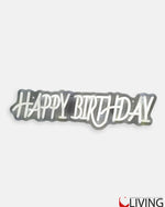 scritta buon compleanno neon