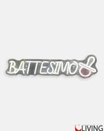 scritta buon battesimo