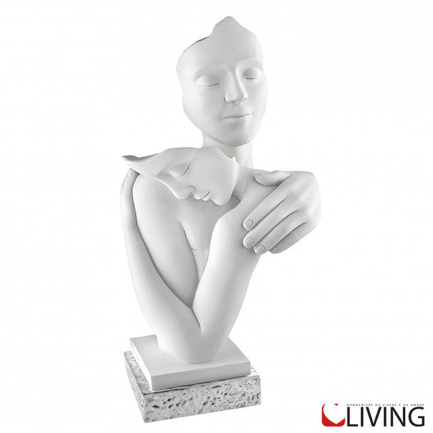 bomboniera scultura l'abbraccio base argento