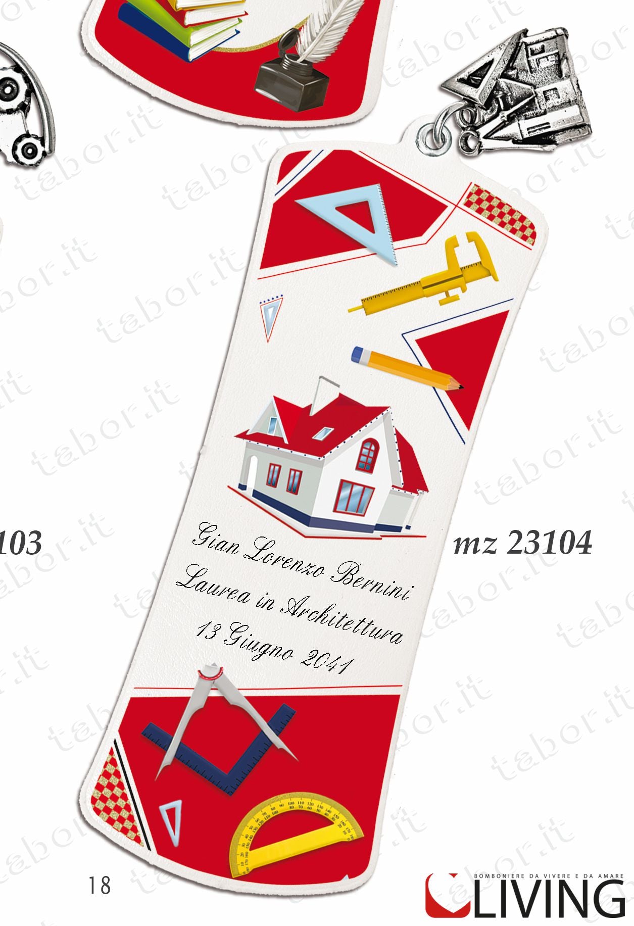segnalibro-architettura-personalizzabile-mz2310