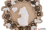 segnaposto legno sposi