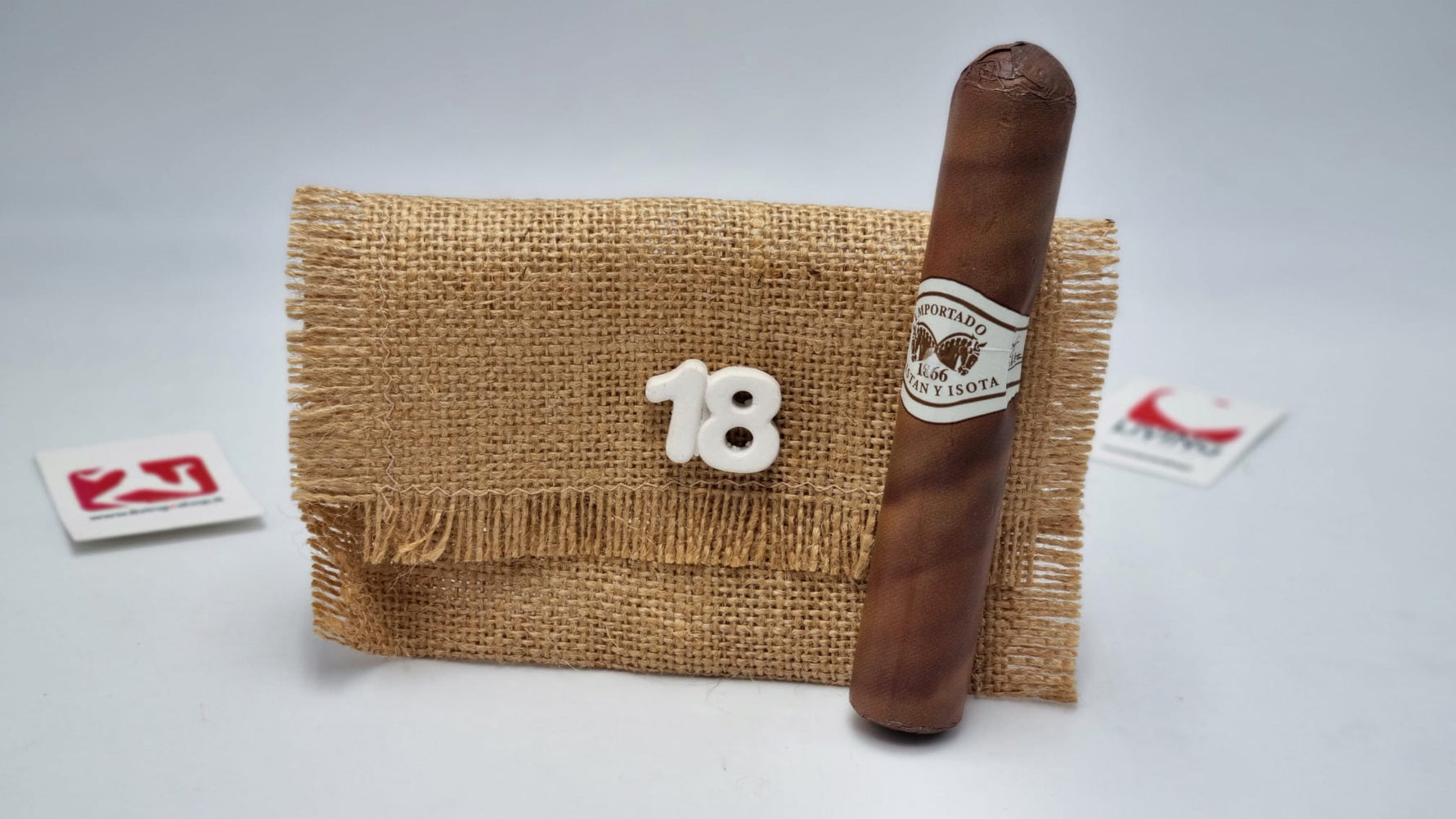 Bomboniera 18esimo sigaro di cioccolata
