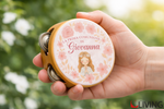 bomboniera tamburello bimba comunione personalizzabile
