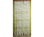 Addobbo matrimonio tenda petali glicine bianco con 540 led