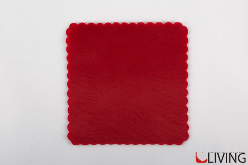 tulle organza quadrato