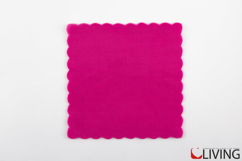 tulle organza quadrato