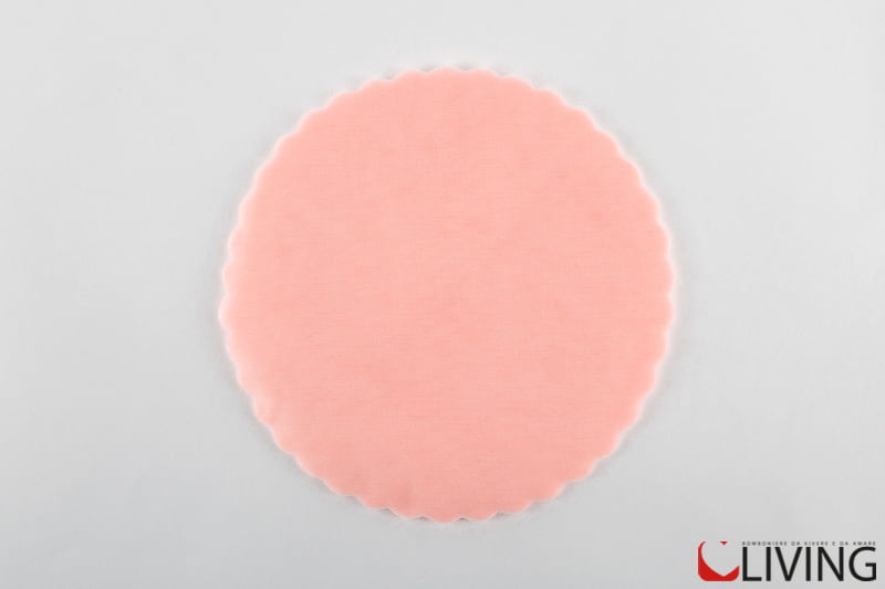 tulle organza rotondo