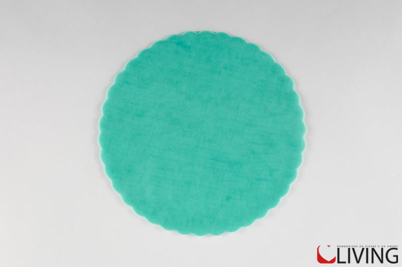 tulle organza rotondo