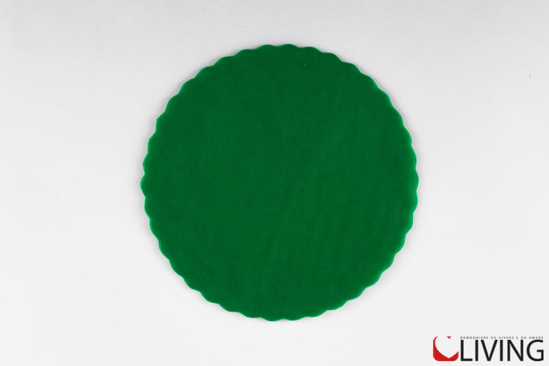 tulle organza rotondo