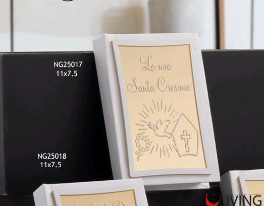 bomboniera vangelo calice cresima plex oro