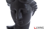 vaso donna porcellana nera