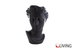 vaso donna porcellana nera