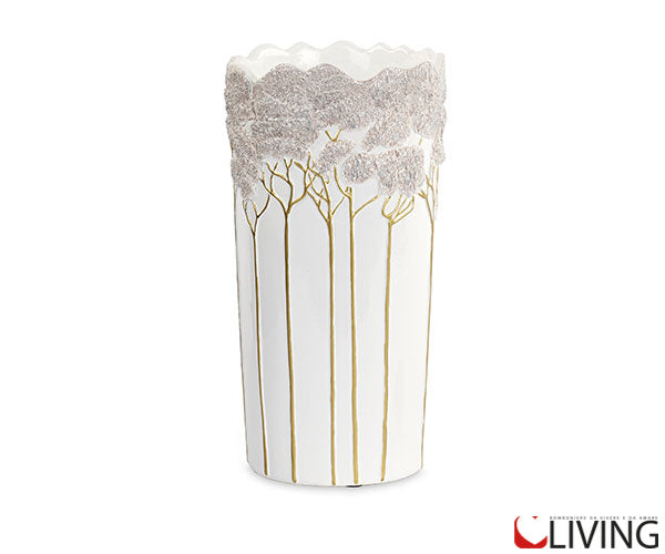 bomboniera vaso linea intrecci