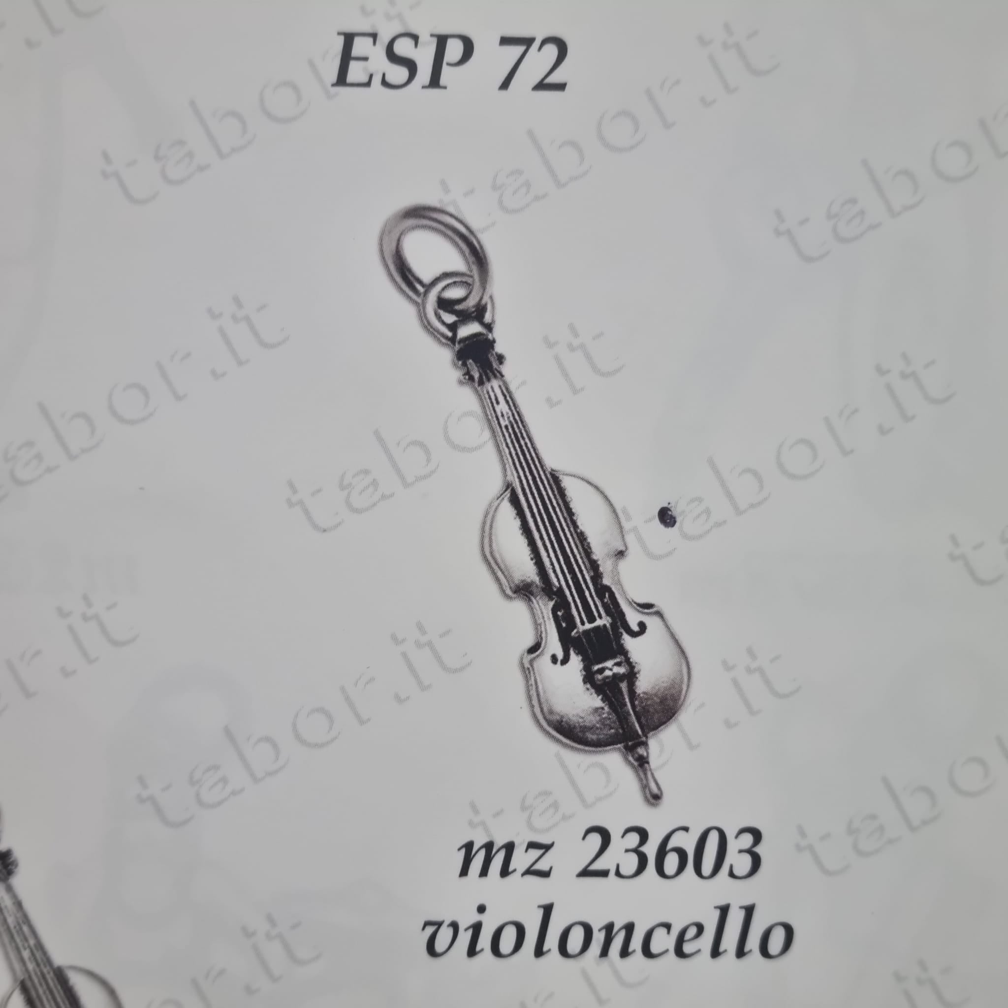 bomboniera laurea musica violoncello